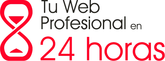 Tu web profesional en 24 horas